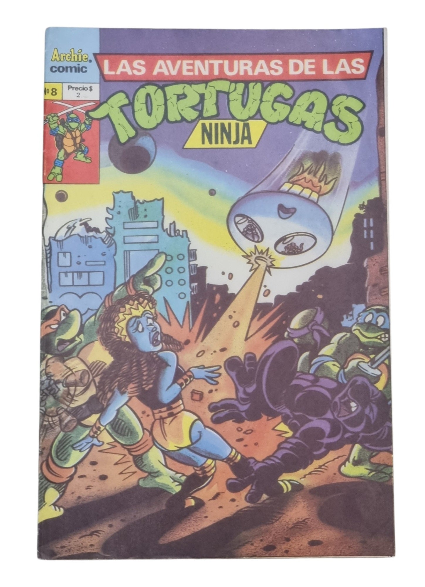 Tortugas Ninja n°8  ¨El Mundo Perdido¨